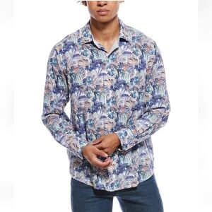 NWT Tommy Bahama L Tall Nove Wave Button Down